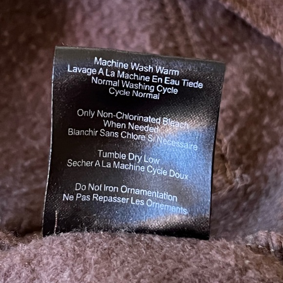 Volcom Zip Brown/Black Hoodie From Eatly 2000’s - Y2K/Surf/Skate - Junior's XL - Picture 16 of 16